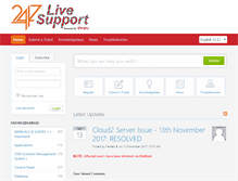 Tablet Screenshot of 247livesupport.biz